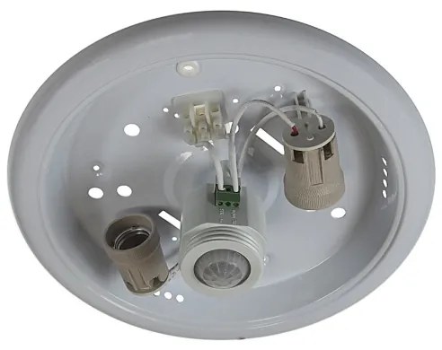 Plafonieră cu senzor PLAFON 2xE27/80W/230V