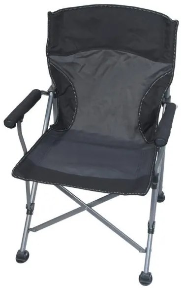 Scaun camping pliabil negru