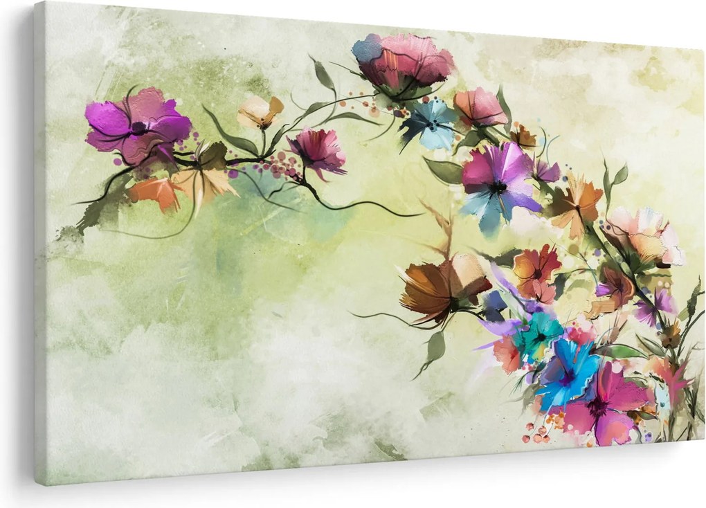 Tablou - Pictua cu flori (90x60 cm)