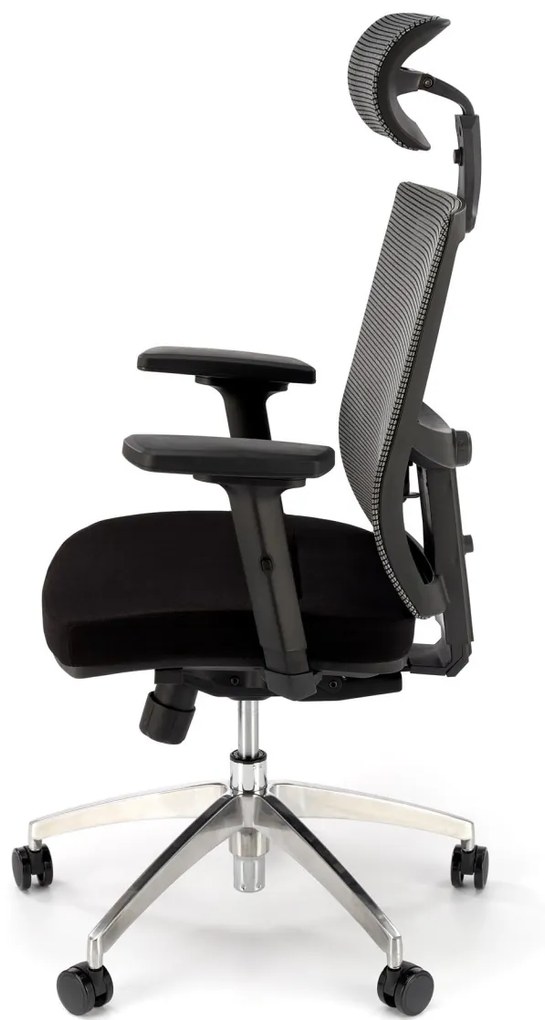 Scaun de birou Admiral negru gri