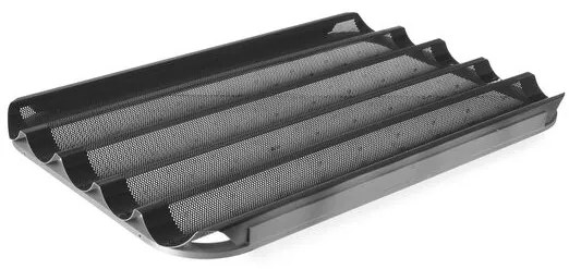 Tava pentru paine franceza din inox 600x400 mm808245