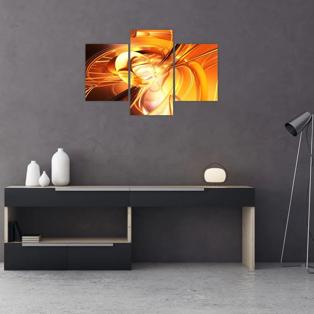Tablou cu abstracție (90x60 cm)