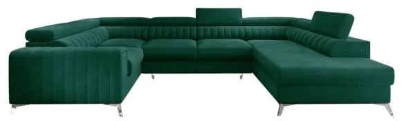 Colțar Louis 347cm verde