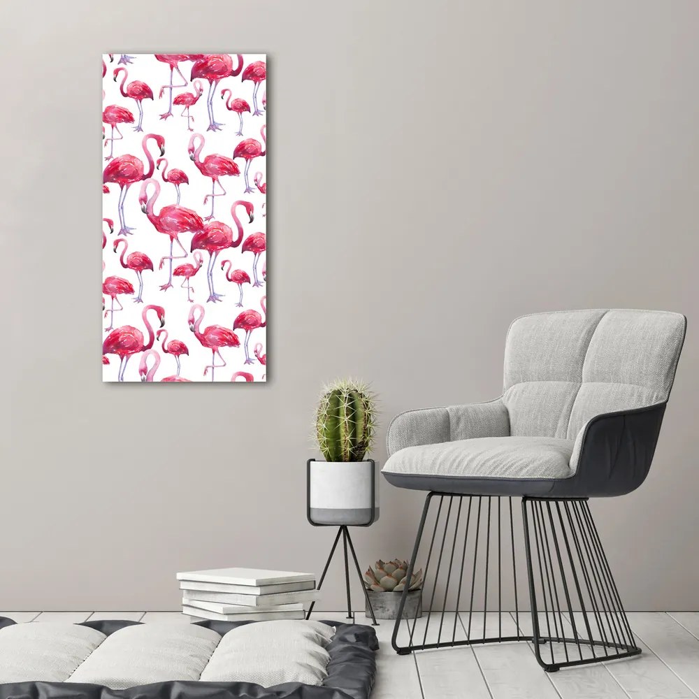 Tablou pe pânză Flamingos