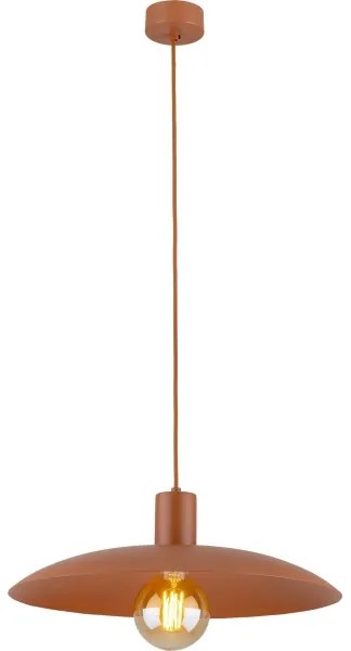 Lustră pe cablu ASTRA 1xE27/15W/230V d. 41 cm cărămidă