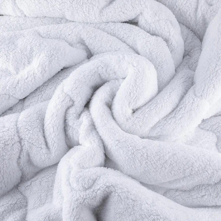 Set matlasat cu blăniţă INVERNO albastru închis