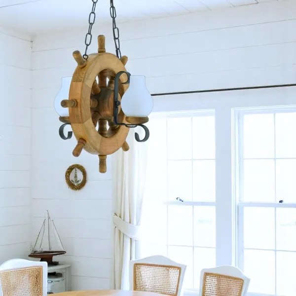 Lustră pe lanț Brilagi TIMONA 2xE14/40W/230V fag