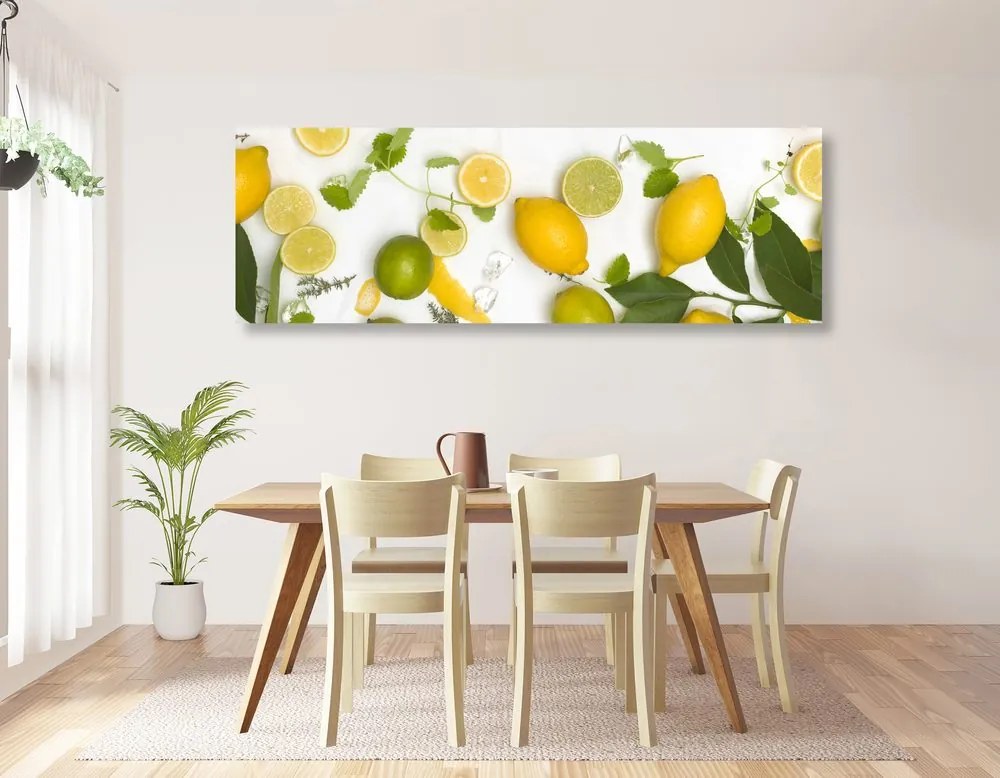 Tablou amestec de fructe citrice