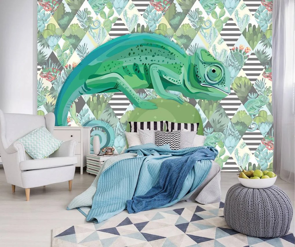 Fototapet - Cameleon (152,5x104 cm)