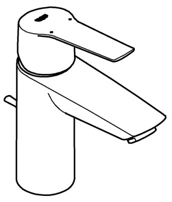 GROHE 24209002 - Baterie pentru lavoar START DN 15, crom lucios