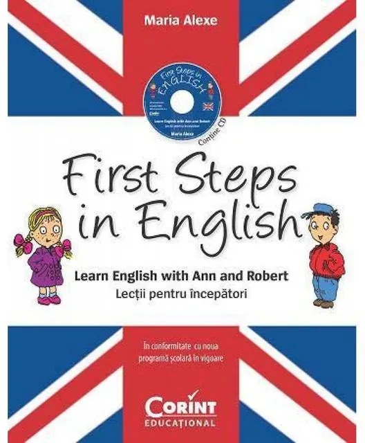 First Steps in English. Lectii pentru incepatori (contine CD audio)