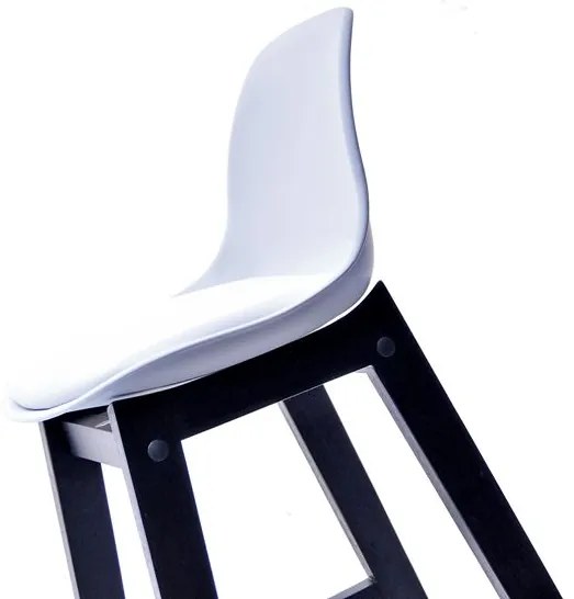 Scaun Evan (alb + negru). 1110660