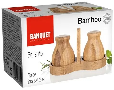 Set 3 doze de condimente Banquet BRILLANTEBamboo