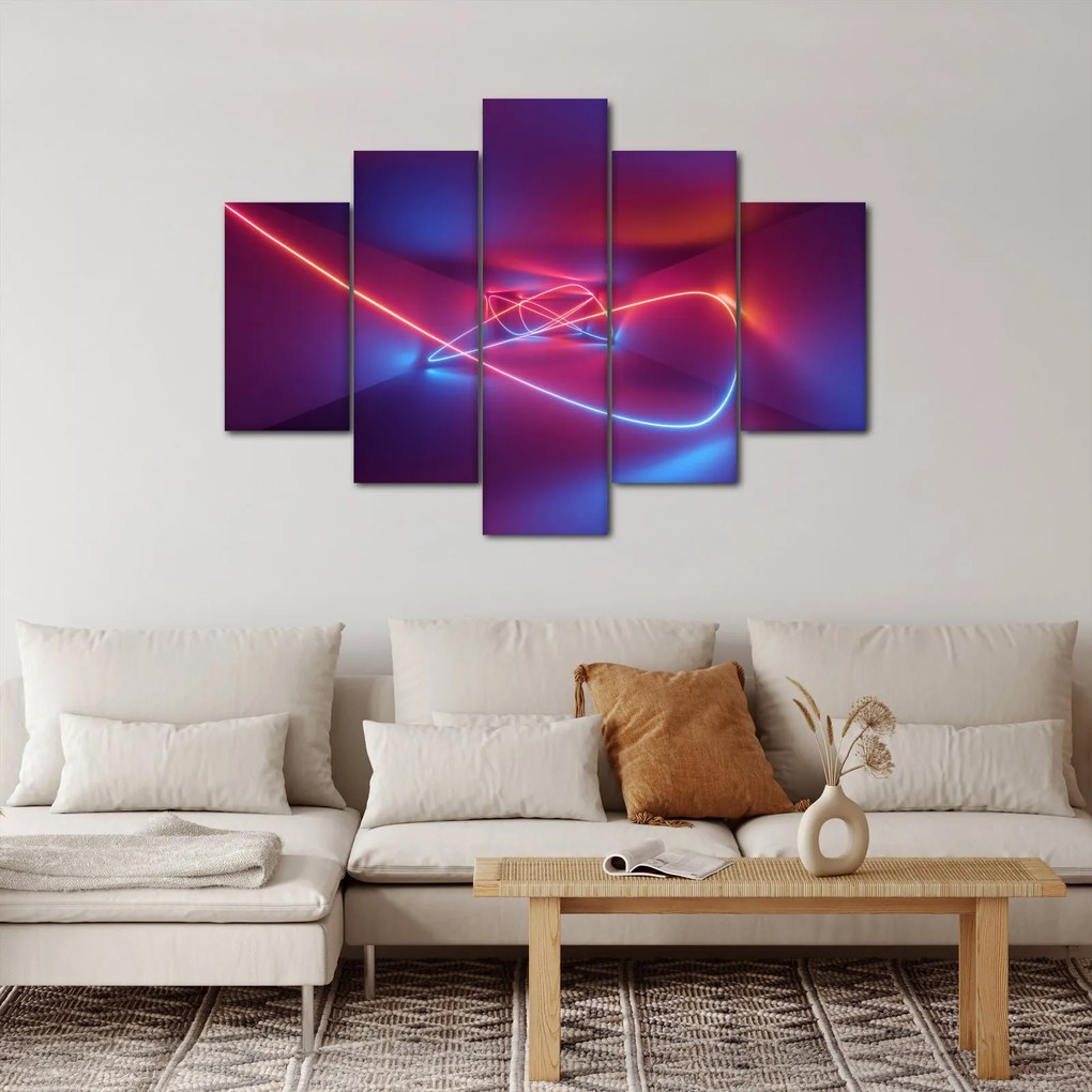 Tablou cu abstracție modernă (150x105 cm)