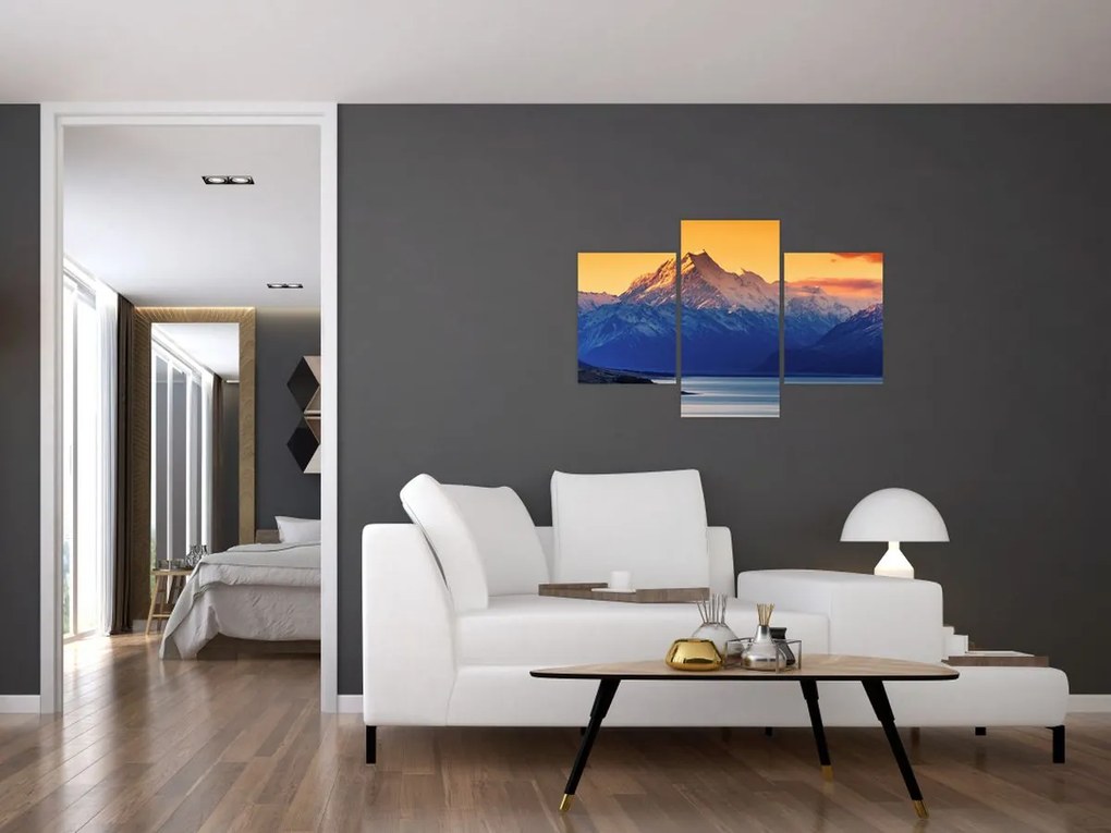 Tablou - Lacul Pukaki (90x60 cm)