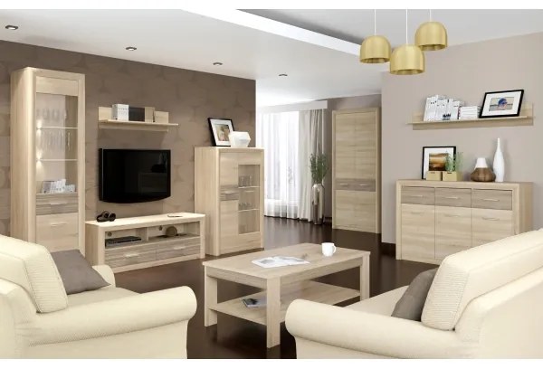 Masă de cafea ARNIKA 57x103 cm, stejar sonoma