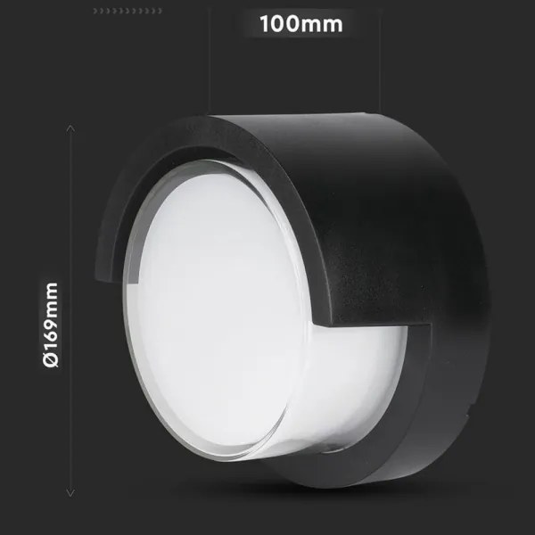 Aplică LED de exterior LED/12W/230V 4000K IP65