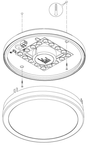 Eglo 97237 - Lumină LED dimabilă pentru baie LOCANA-C LED/14W/230V BT IP44