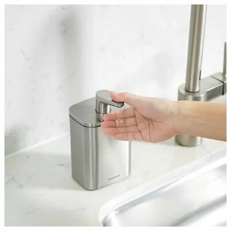 Dispenser de săpun și dezinfectant Simplehuman Pulse 473 ml, oțel inoxidabil, L