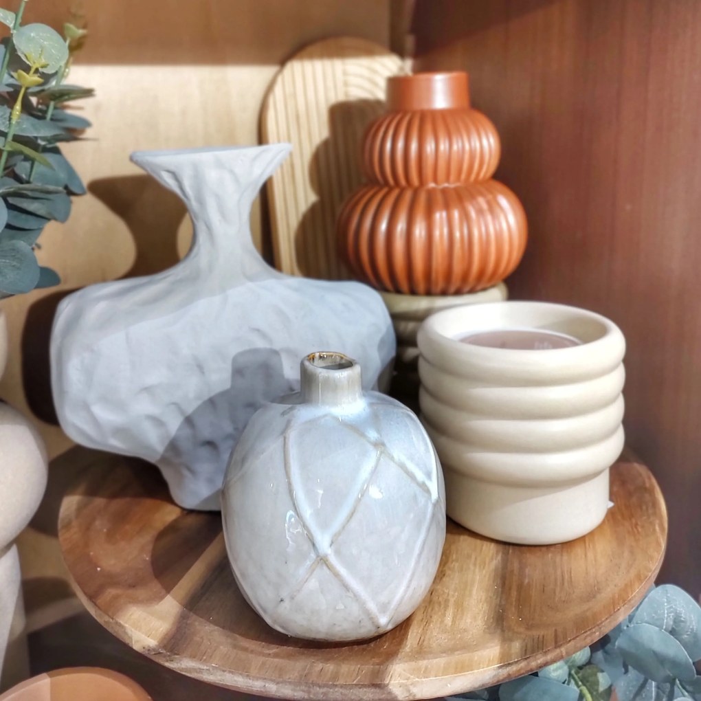 Platou rotund Robust din lemn de acacia 27 cm