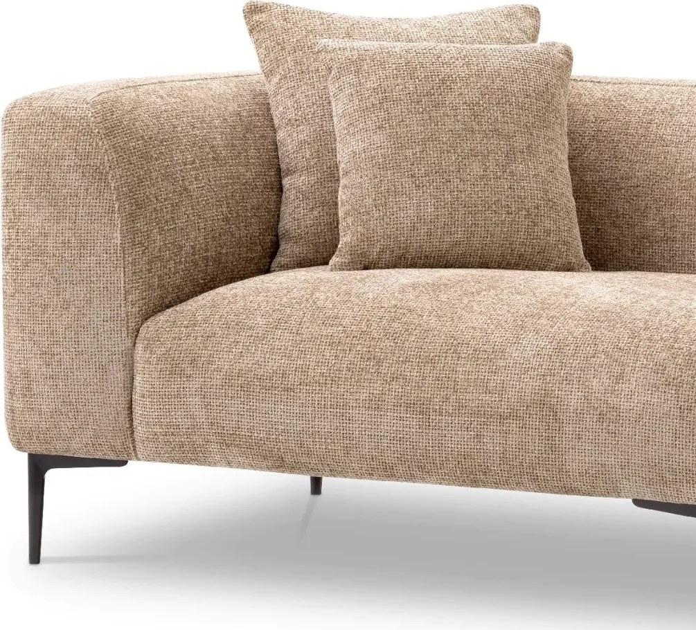 Canapea, Coltar modern design LUX Firenze, Lyssa sand