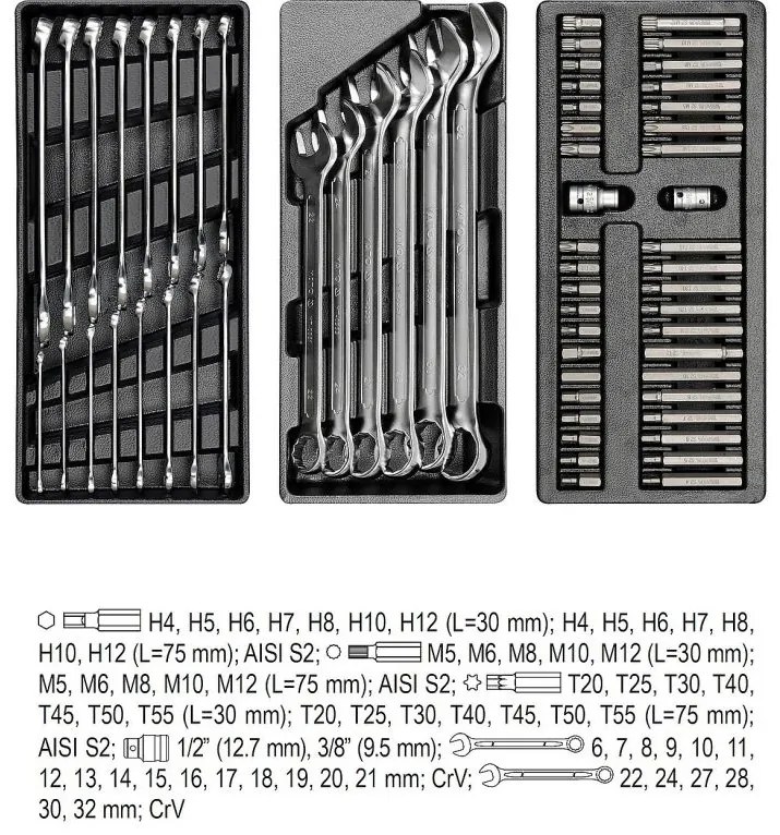 Dulap mobil pentru scule - 7 sertare