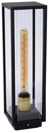 Lampă de exterior Lucide 27805/50/30 LAURENS 1xE27/15W/230V IP54 50 cm negru