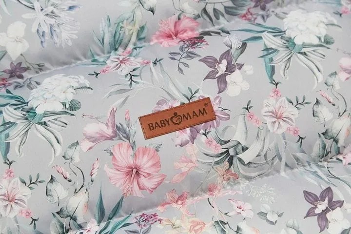 ShopJK SAC DE IARNĂ PENTRU CĂRUCIOR - LAVENDER GARDEN - 016541