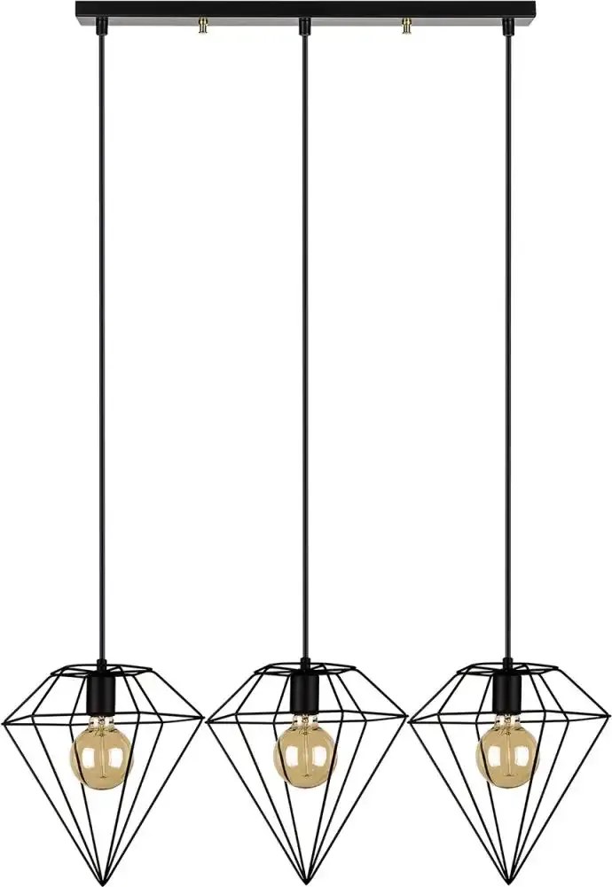 Lustra  negru homs ro11195