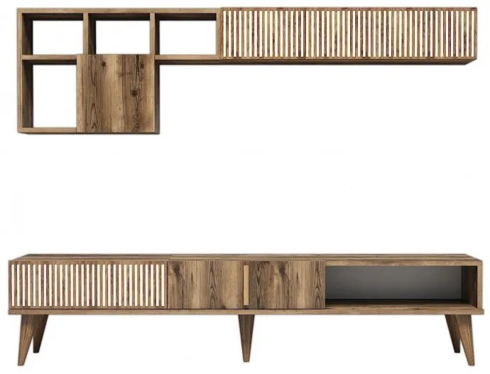 Comoda TV Milan - Walnut