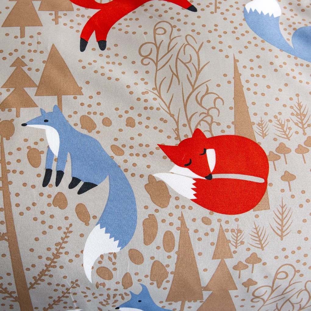 Lenjerie de pat din microfibra RED FOX maro Dimensiune lenjerie de pat: 70 x 90 cm | 140 x 200 cm