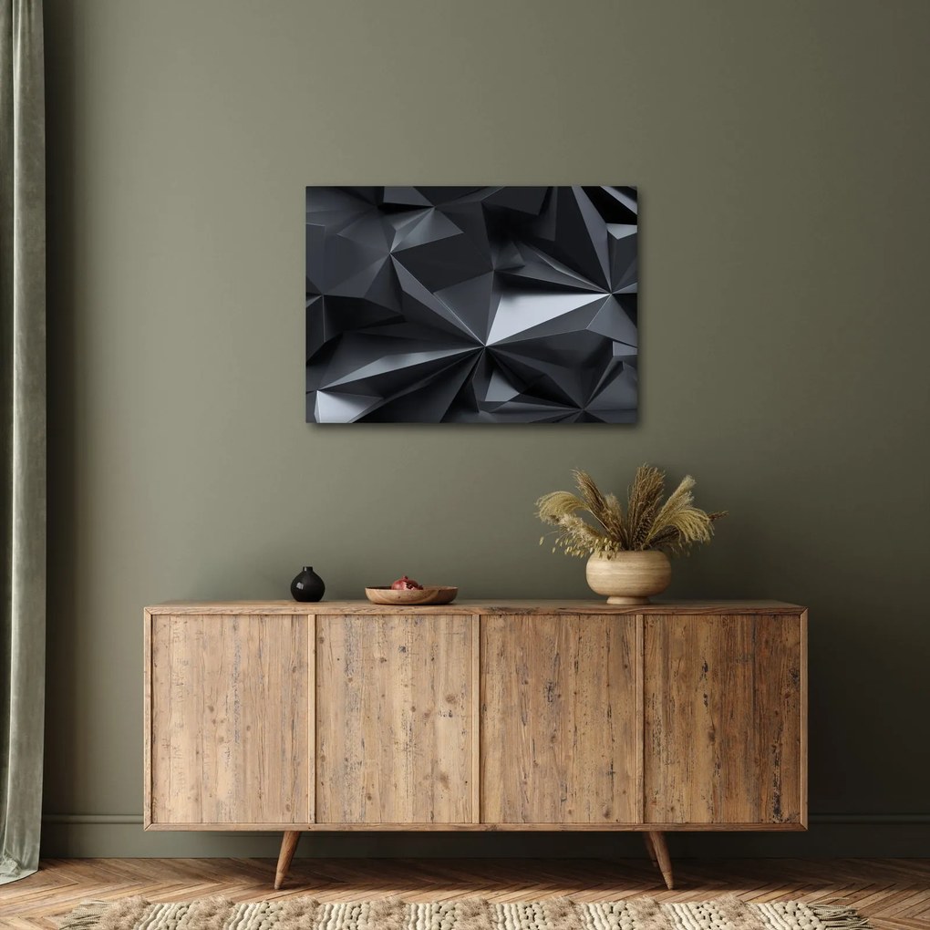 Tablou - Abstracție geometrică (70x50 cm)