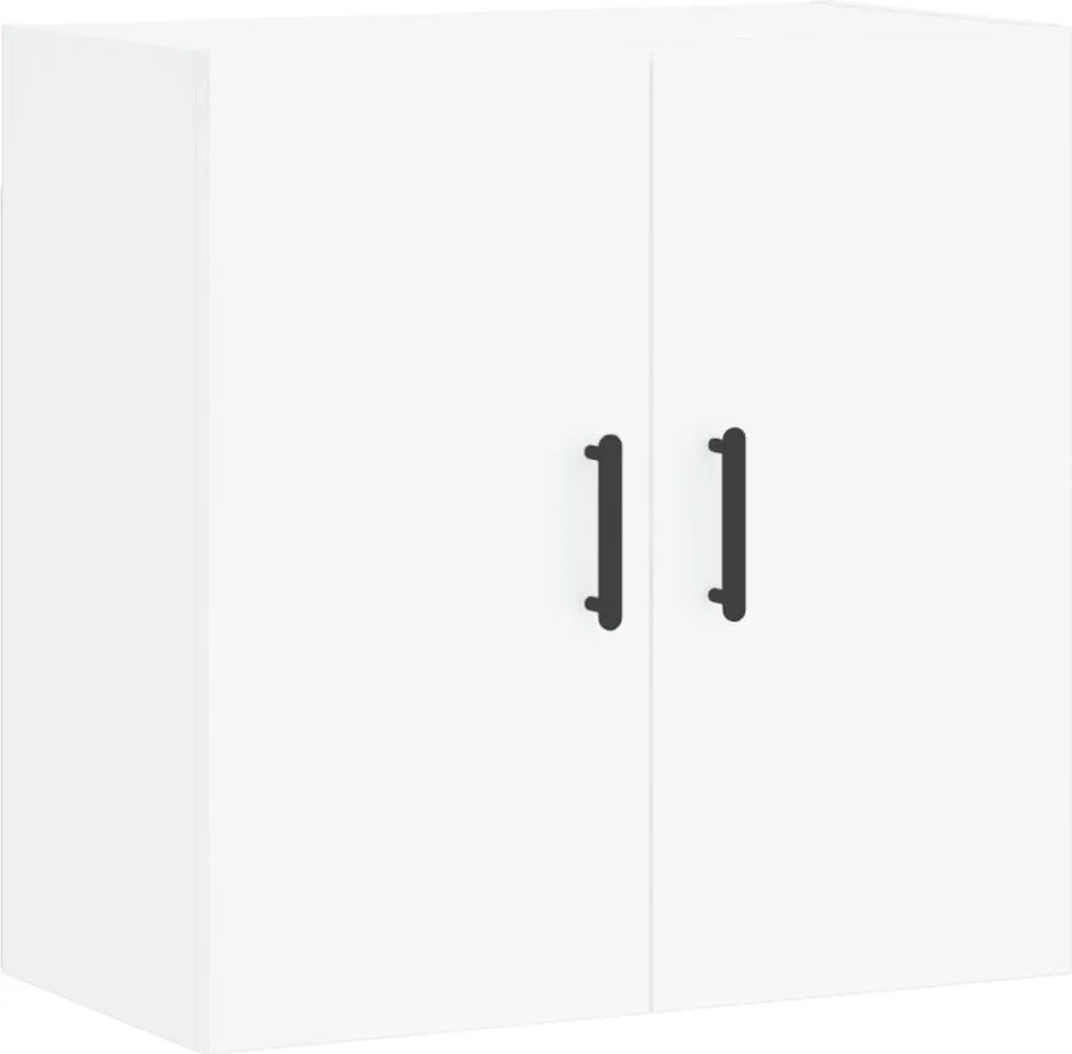 vidaXL Dulap de perete, alb, 60x31x60 cm, lemn compozit