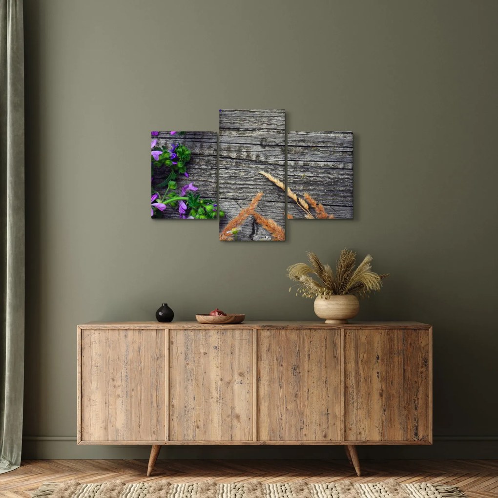 Tablou - flori de câmp (90x60 cm)