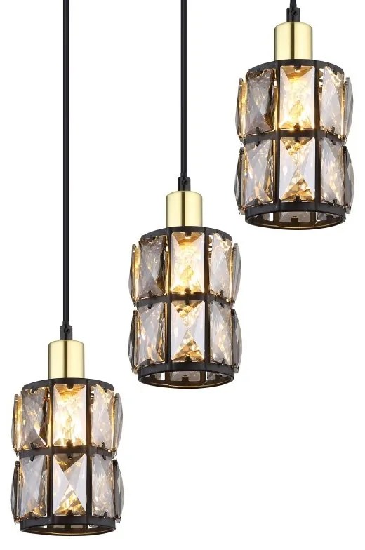 Lustra cu 5 pendule design modern WOLLI
