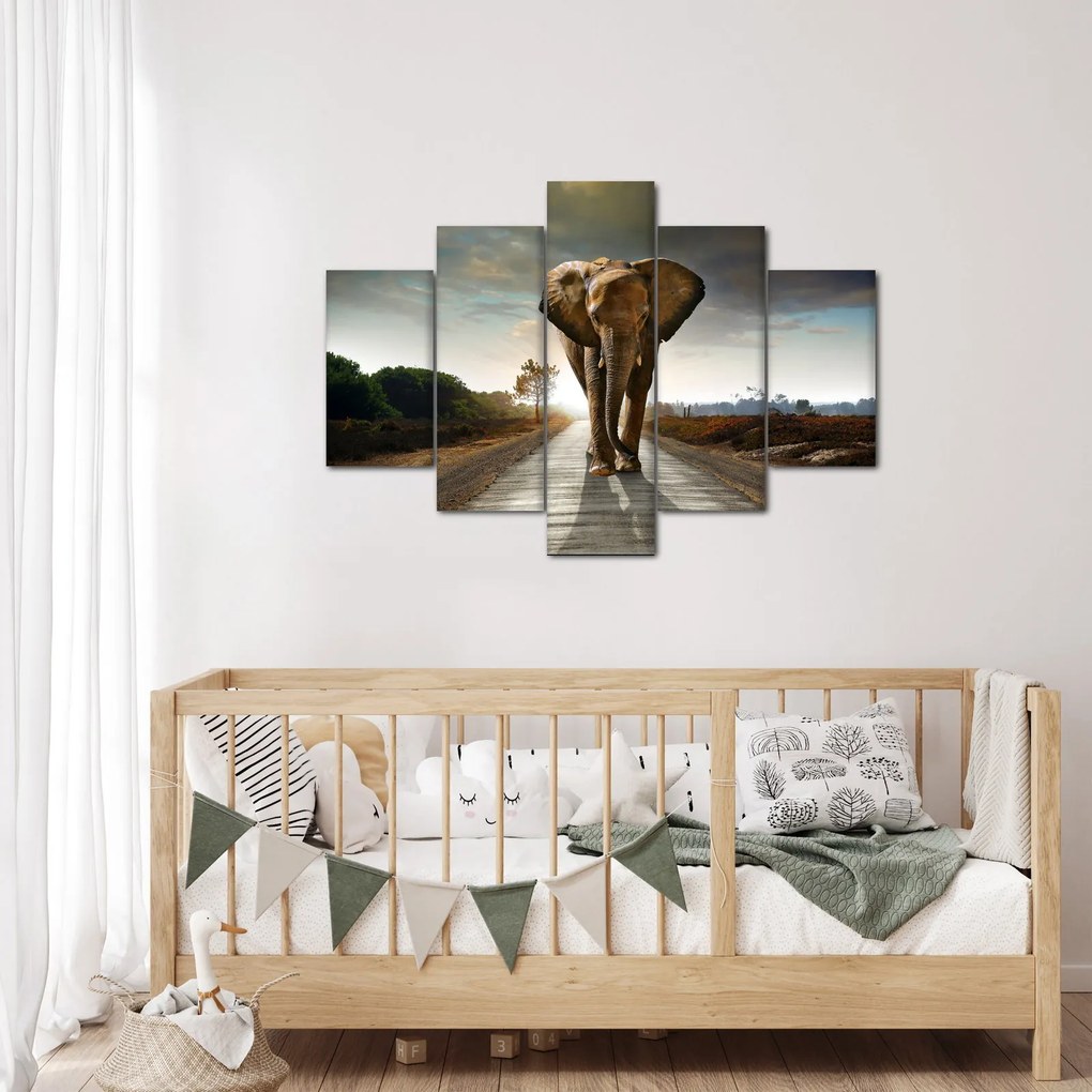 Tablou cu elefant (150x105 cm)