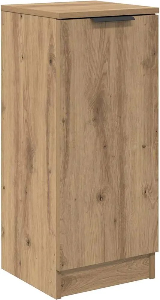 vidaXL Bufet Stejar Artizanal 30 x 30 x 70 cm Lemn compozit