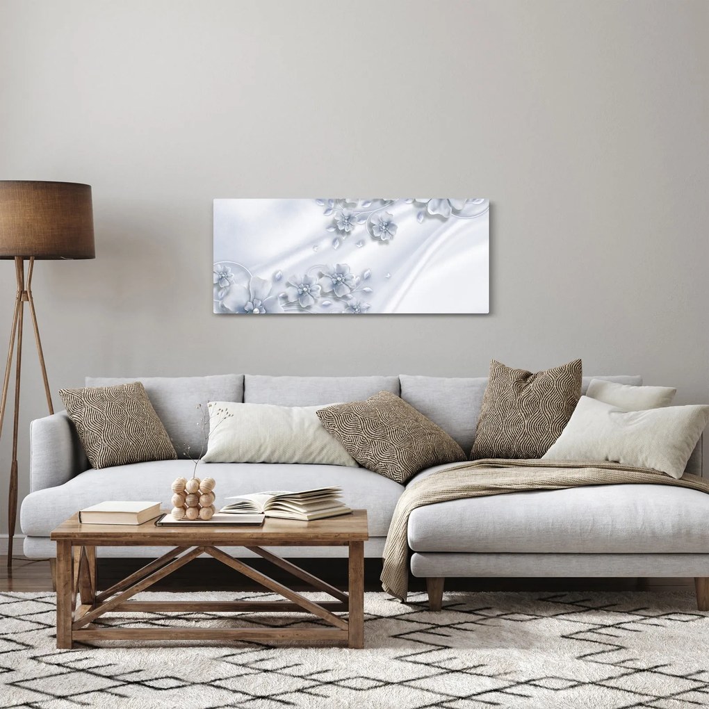 Tablou - Design flori (120x50 cm)