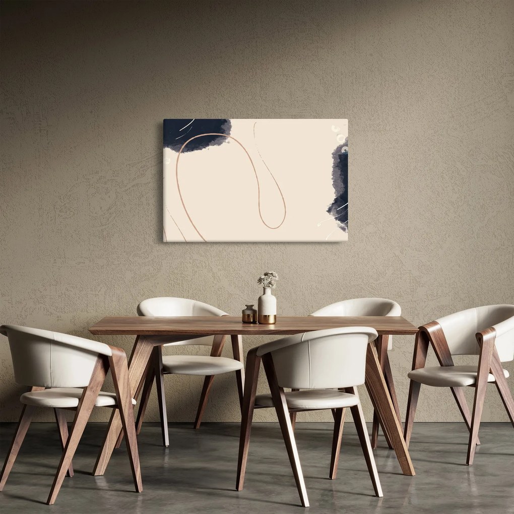 Tablou - Abstractizare bej (90x60 cm)