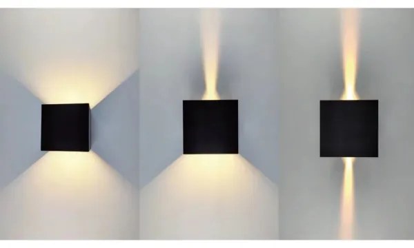 Aplică de exterior KIOTO 1xG9/5W/230V IP44 neagră