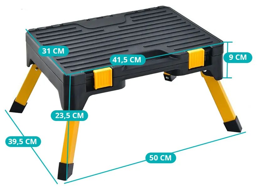 Geantă pentru unelte cu treaptă
