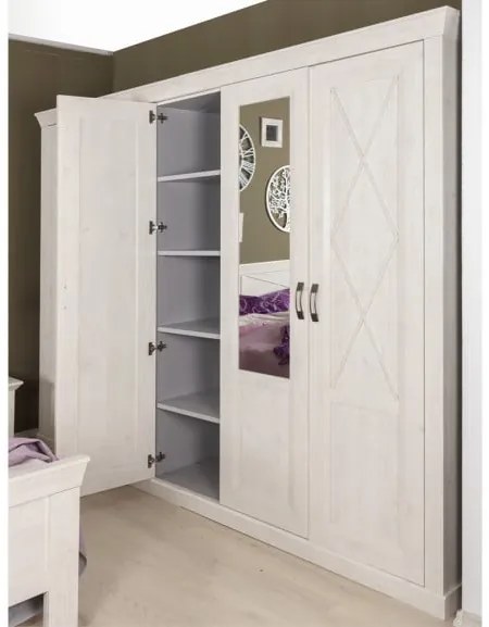 Set Mobila Dormitor Kashmir Cu Pat 180 X 200 Cm