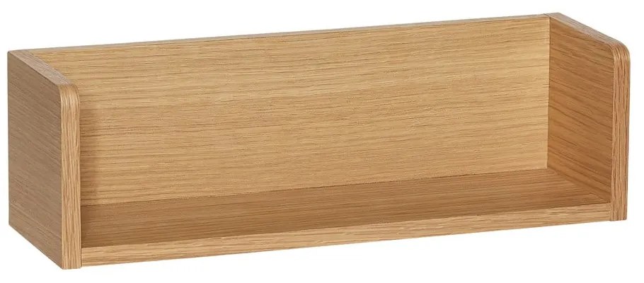 Raft în culoare naturală cu aspect de lemn de stejar 40 cm Savor – Hübsch