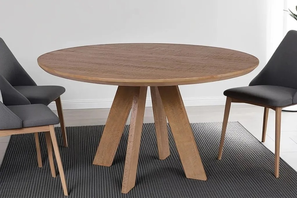 Masa rotunda din lemn de mango ART WOOD 120cm