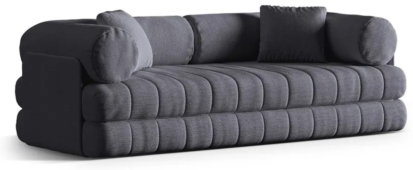 Canapea extensibila 3 locuri Kemi boucle L206 cm