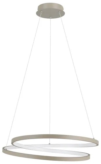 Lustră LED pe cablu Eglo 901139 RUOTALE LED/36W/230V 3000K bej