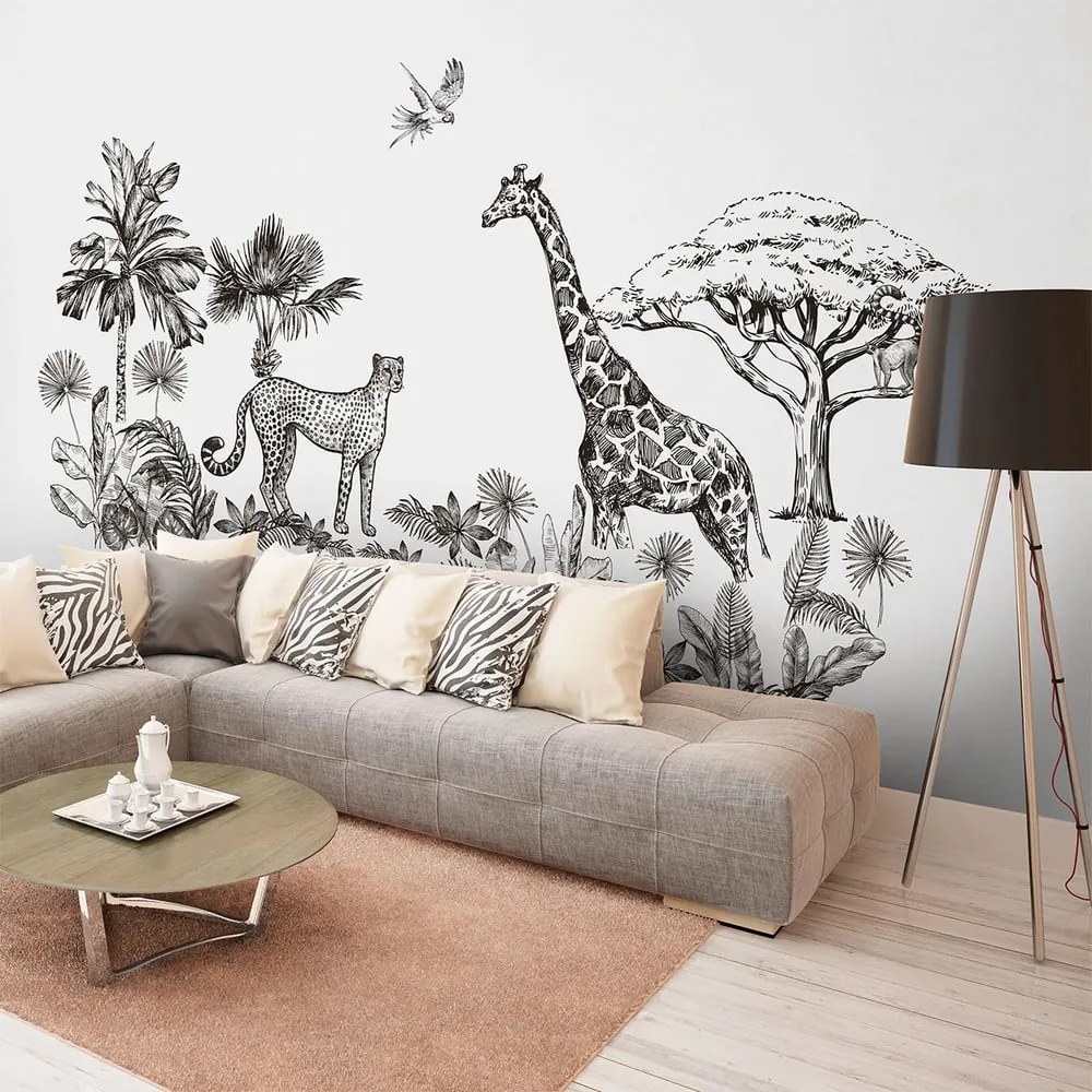 Autocolante decorative pentru perete Ambiance Savanna