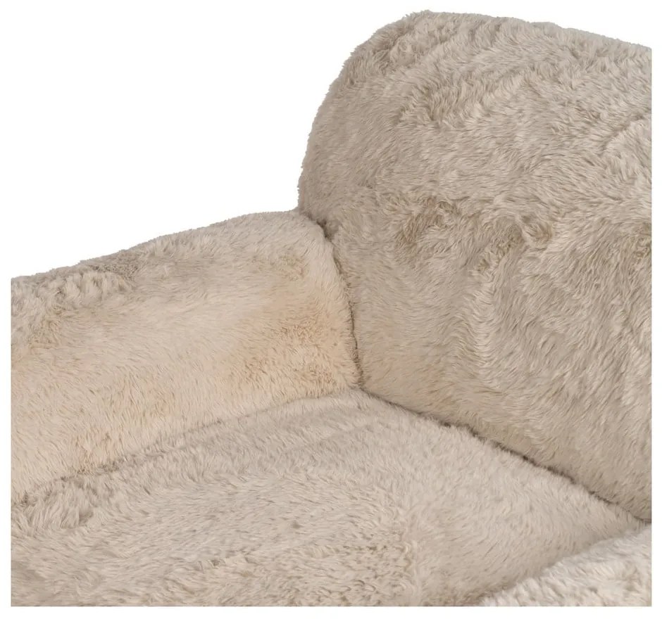 Fotoliu bej Teddy – Ixia