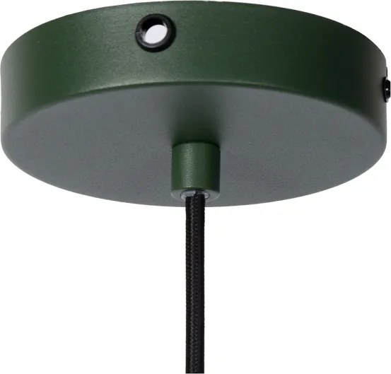 Lustră pe cablu SIEMON 1xE27/40W/230V verde Lucide 45496/01/33