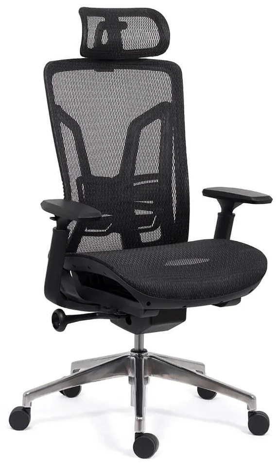 Scaun ergonomic cu sezut culisabil SYYT 9506 negru